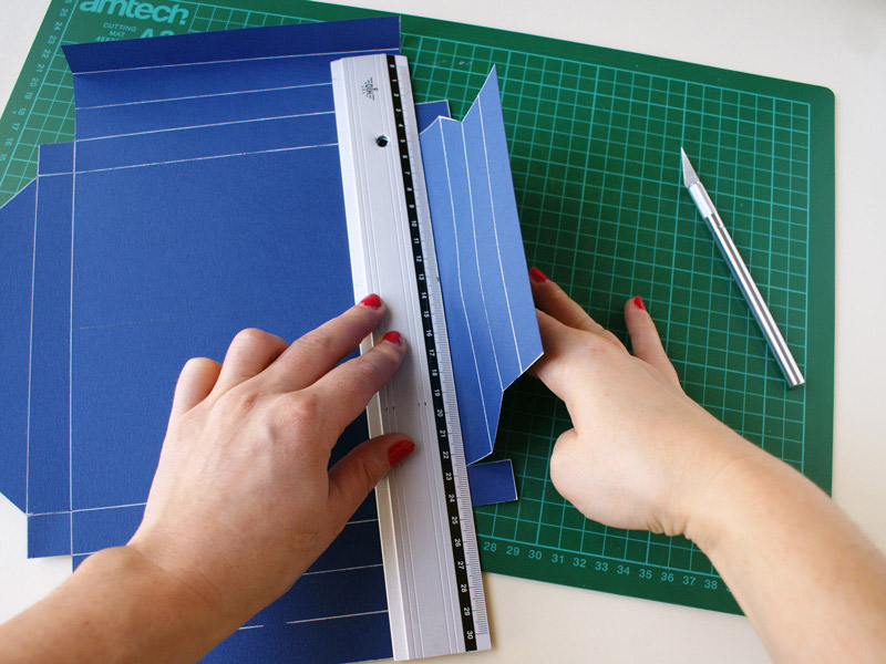Como hacer marcos de papel y adaptarlos a cualquier medida 