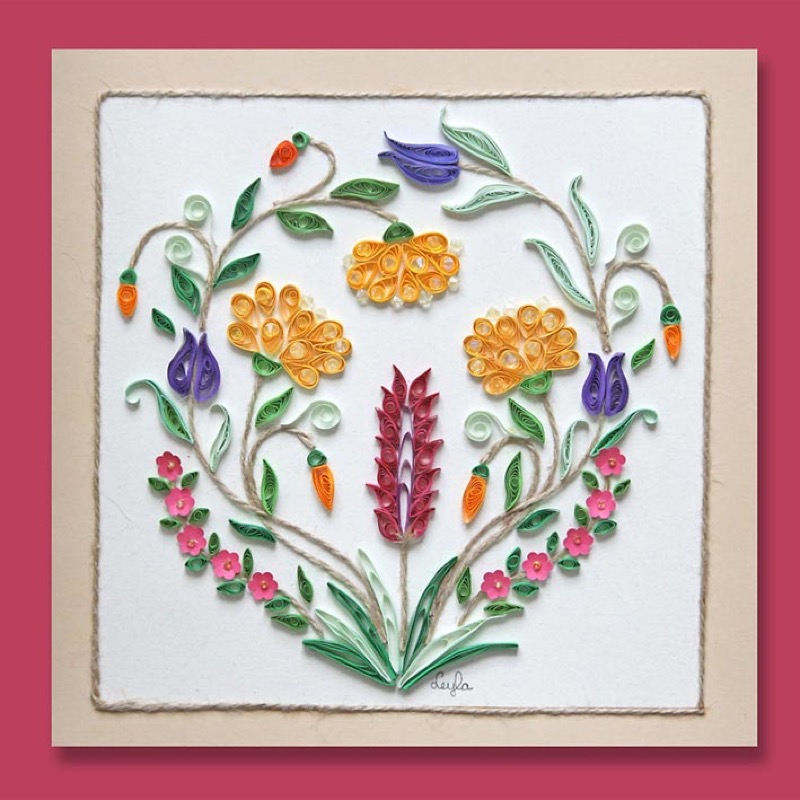 El quilling (o filigrana de papel) | Canson® el-quilling-o-filigrana-de-papel-canson
