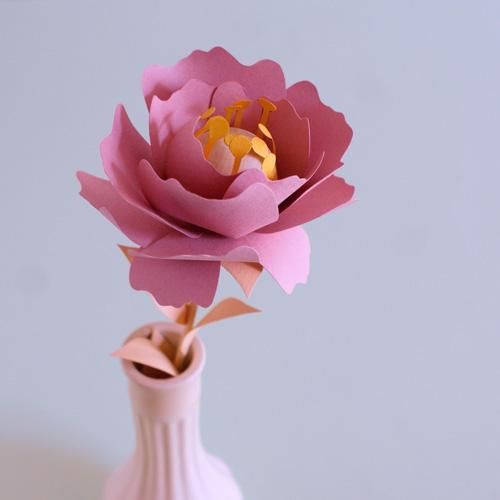 Crear una flor de papel