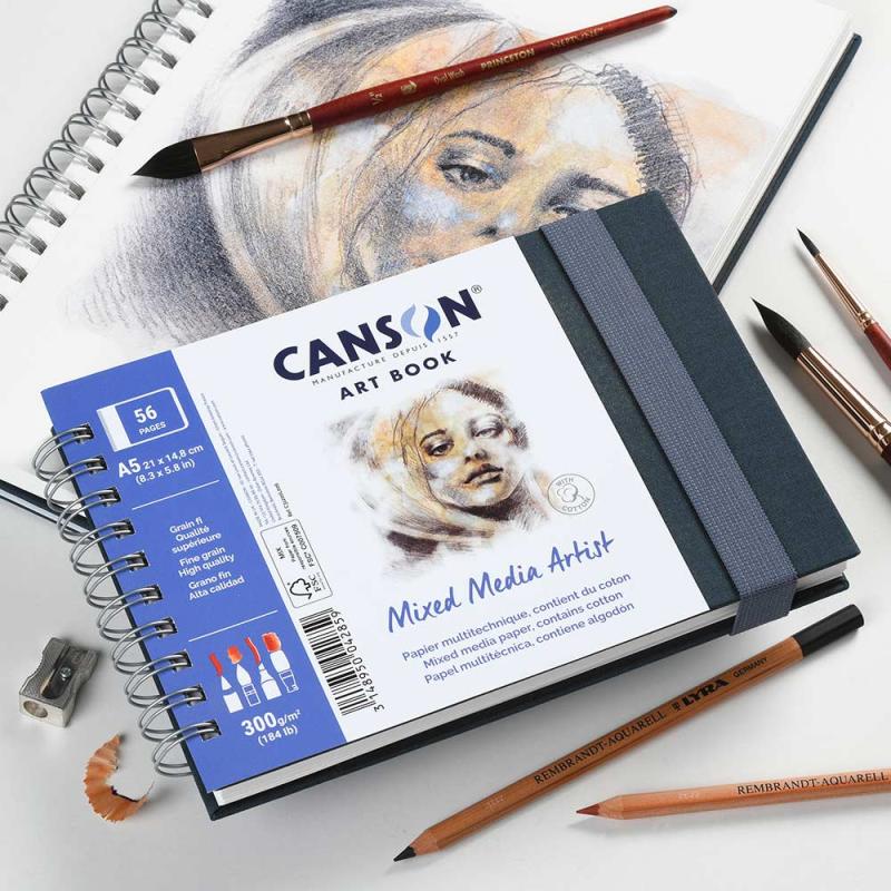 Canson Art Book Mix Media  Cuadernos de dibujo profesional
