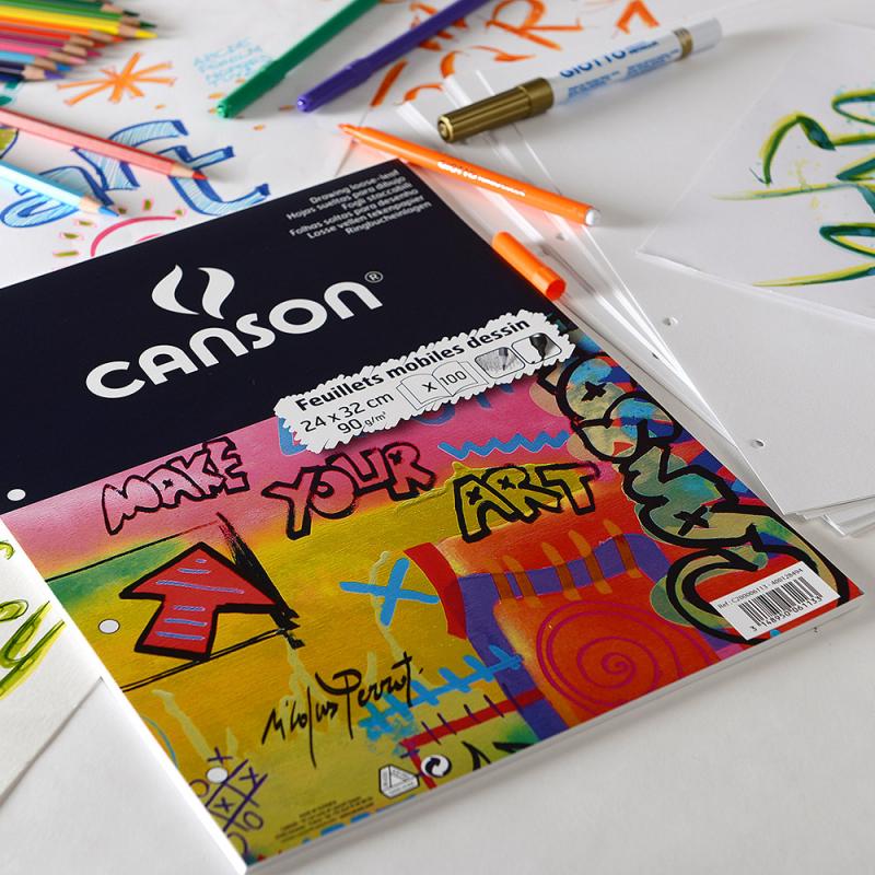 Cuaderno de Dibujo Canson XL Sketch 100 hojas