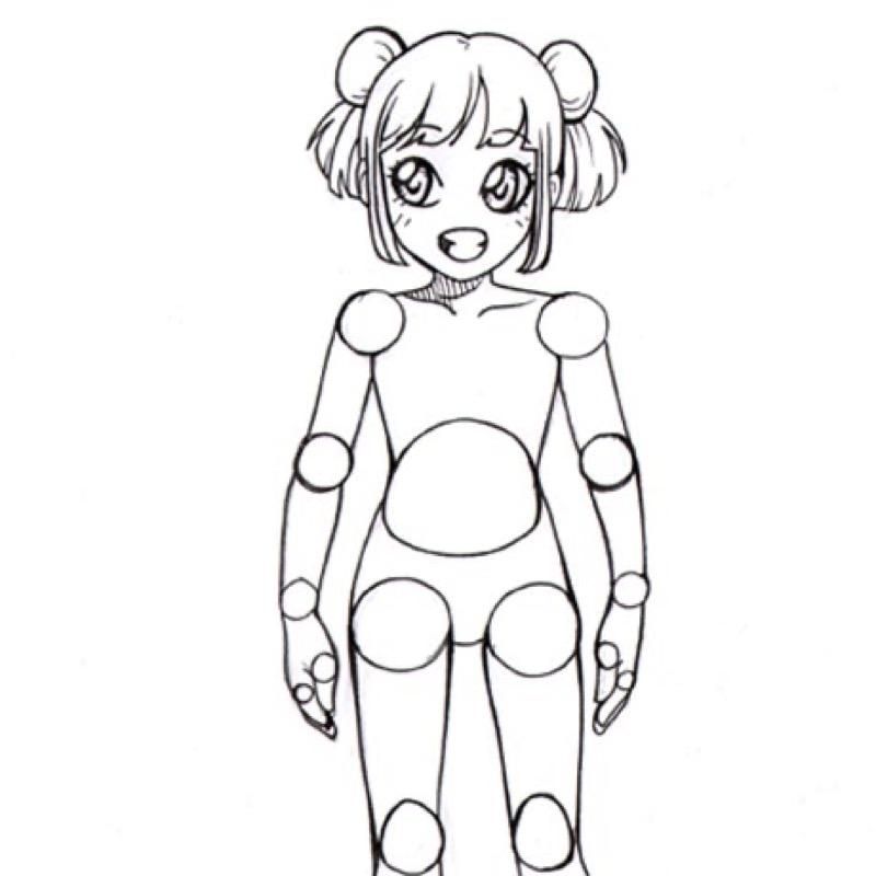 Dibujar el cuerpo de un personaje de manga | Canson